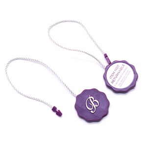 NO RETURNS if REMOVED Custom Clothing Security Garment Plastic <strong>Seal</strong> <strong>Tag</strong> Watch Jewelry Shoes Plastic Hang <strong>Tag</strong>