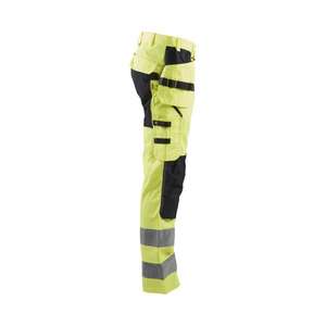 BLAKLADER - 155218113399C58 Hi-Vis <b>trousers</b> <b>stretch</b> Yellow/<b>Black</b> - EAN 7330509546468 HI-VIS WORKWEAR - Product Image 5