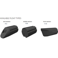 Pontons flottants modulaires mobiles pour bateaux, kayaks et piscines – Installation facile en bord de mer
