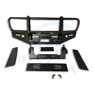 Hilux บัมเปอร์หน้า<span class=keywords><strong>2021</strong></span> Hilux,บั๊มเปอร์ด้านหน้าและด้านหลังบาร์กันชนสำหรับ Mitsubishi 2022 Triton L200พร้อมไฟสองดวง - Product Image 3