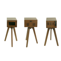 Photomaton vintage en bois véritable pour iPad, prix pour iPad 12,9 pouces, photomaton selfie, photomaton de mariage DSLR avec écran tactile arrière
