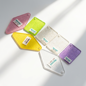 Portachiavi a Cuore in Acrilico Glitterato Personalizzato con Logo, Ciondolo Scintillante <span class=keywords><strong>per</strong></span> Borsa, Bomboniera Matrimonio, Regalo <span class=keywords><strong>per</strong></span> <span class=keywords><strong>Lei</strong></span> - Product Image 2