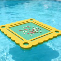 Table de Mahjong Flottante pour Piscine, Hôtel, Maison, Jeu Aquatique Extérieur, Table de Dominos, Tapis de Mahjong Étanche, Tables de Jeu Flottantes