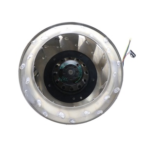 ebmpapst R2D250-AM20-09 400V AC 170W 0.3A 250mm 2700RPM Blower Centrifugal Cooling Fans for Inverter with Thermal Sensor - Product Image 1