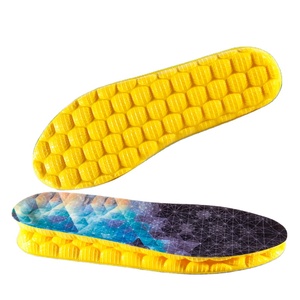 PU Foam Insole Stretch Breathable Deodorant Running Cushion Shock Absorption Sport <strong>Shoe</strong> Insert Insoles - Product Image 1