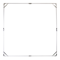 Studio photo Transparent pour Portrait, 2.4x2.4m, grand cadre HD, diffuseur de croquis pour Studio de Portrait, professionnel