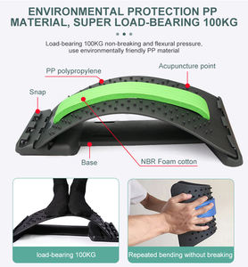 Harga grosir pemijat perenggang punggung magnetis traksi pemijat pinggang akupunktur untuk pemijat nyeri tubuh bawah - Product Image 5