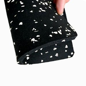 <span class=keywords><strong>Rouleaux</strong></span> de tapis de sol en caoutchouc noir pour sports d'intérieur de haute qualité - Product Image 5