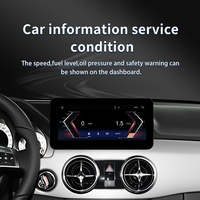 Sistema Linux de 10.25 Pulgadas para Automóvil, Reproductor de Video con Navegación Carplay y Android Auto para Mercedes-Benz Clase GLK X204