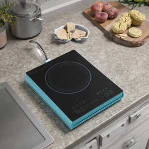 Cocina de Inducción Portátil de Lujo Ligero de Alta Gama con un Solo Quemador, Cuadrada, Manual, Impermeable, de Alta Potencia para el Hogar - Product Image 1
