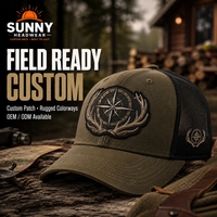 Casquette Trucker en Maille à Visière Courbe avec Logo Brodé 5 Panneaux Personnalisé de Haute Qualité
