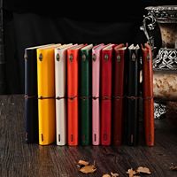 Carnet de voyage INS A6 en cuir vintage rétro pour écrire, prendre des notes, organiser son agenda, stockage, carnet rechargeable