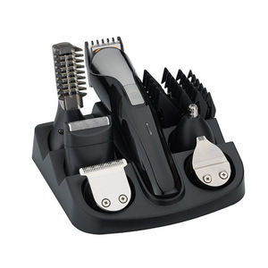 Tondeuse à barbe pour hommes, tondeuse à cheveux multifonctionnelle pour la <span class=keywords><strong>moustache</strong></span>, <span class=keywords><strong>kit</strong></span> de toilettage 5 en 1 pour le nez, les oreilles, le visage, USB, étanche, soin de la peau - Product Image 3