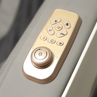 Silla de Masaje Corporal Completo Leercon Hot 4D Zero Gravity con Riel SL Extralargo y Control de Música, 24 Programas Automáticos