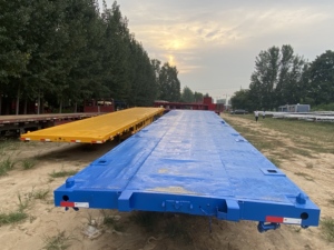 Semirimorchio Pianale a 3 Assi 40ft 45ft <span class=keywords><strong>Dimensioni</strong></span> del Rimorchio Pianale - Product Image 6