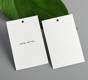 Best Selling Luxury Paper Hang <b>Tags</b> Custom Printed Logo for Clothing <b>Bags</b> Shoes - Product Image 4