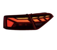 Adapté aux Audi A5 2008-2016 et B8, mise à niveau des feux arrière Sportback avec lentilles transparentes et feux arrière à diodes automobiles.