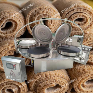 Machine à crêpes électriques automatiques éthiopiennes, machine à <span class=keywords><strong>pain</strong></span> plat en <span class=keywords><strong>teff</strong></span>, machine à injera éthiopienne continue, restaurant - Product Image 6