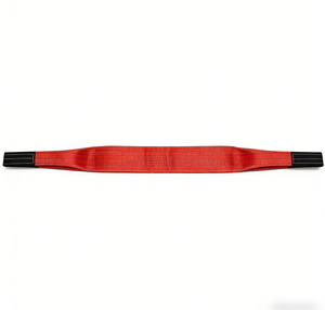 สายรัดยกของแบบแบน 5T 5000 กก. สำหรับงานหนัก สายรัดเหล็กสำหรับขนย้าย วัสดุยกของโพลีเอสเตอร์แบบดูเพล็กซ์ - Product Image 2