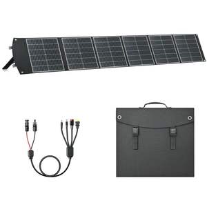 Solargenerator-Set 1200W, Tragbarer Solargenerator, Mobile Powerstation für den Außenbereich mit <span class=keywords><strong>200W</strong></span> Solarpanel - Product Image 3
