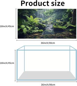 Gratis Ontwerp Custom Fishtank Aan Één Kant Zwart Blauw Aquaria Accessoires Hars Lijm Gel Voor <span class=keywords><strong>Aquarium</strong></span> 3d 4 Ft <span class=keywords><strong>Aquarium</strong></span> Achtergrond - Product Image 5