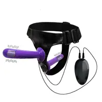 Female Strap Vibrating Artifical Penis with Belt