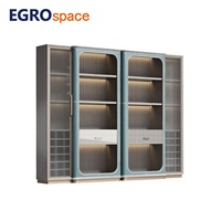 EGROspace Solution de Rangement pour Bureau d'Entreprise : Armoire Murale à Tiroirs, Classeur de Luxe, Meuble de Rangement Exécutif