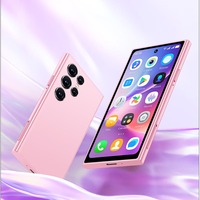 Mini Teléfono Inteligente S25 Pro, Teléfono Celular Pequeño con Pantalla HD de 4.0 Pulgadas, Android, Quad Core, 2GB/16GB, 2000mAh