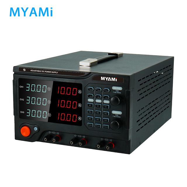 Hot Selling MYAMi Multiple Dc Power Supply Adjustable 15V 5A 75W 3 Channels Independent Output Bench Triple Lab Dc Power Supply