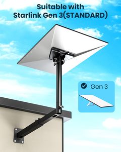 Universal <strong>Starlink</strong> Wall Mount Bracket for <strong>Starlink</strong> Gen 3 Metal Steel Bracket Wall/Roof Mount V3 Standard <strong>Dish</strong> - Product Image 6