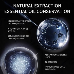 Aiooce Liquido Biologico per <span class=keywords><strong>Barba</strong></span> e Baffi da Uomo 100ml/50ml/30ml Formato da Viaggio Idratante Nutriente per la Crescita dei <span class=keywords><strong>Capelli</strong></span> e la Cura della <span class=keywords><strong>Barba</strong></span> - Product Image 4
