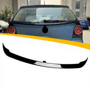 Rénovation de pièces automobiles ABS plastique fibre de carbone séparateur de coffre hayon arrière mi aileron pour VW Polo MK 4 MK4 2002-2009 - Product Image 1
