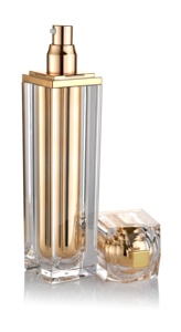 Sang trọng Acrylic góc thon vuông cao cấp Jar và chai 30 50g 30 50 100ml chăm sóc da Lotion Kem mỹ phẩm container - Product Image 5