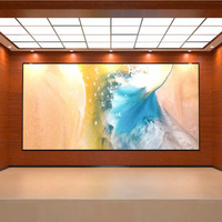 Pantalla LED Profesional para Interiores P1.25/P1.53/P1.86 de Alta Frecuencia de Actualización, Pantalla a Todo Color 8K HDR10 para Monitoreo en Centros de Comando