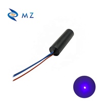 Module de diode laser UV bleu et violet TTL compact D12mm 405nm 5mW, très vendu, pour usage industriel 12V et marquage de positionnement domestique