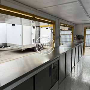 Quiosco de Contenedor Marítimo Moderno Personalizado de Alta Calidad para Cafetería y Restaurante con Cocina - Product Image 6