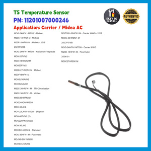 เซ็นเซอร์วัดอุณหภูมิไอเสียของเครื่องปรับอากาศ Midea Carrier T5 รุ่นดั้งเดิม 11201007000246 CGQ-WD/PQ3950-L1000-XAP2-G800 อะไหล่ HVAC VRF ขายส่ง - Product Image 5