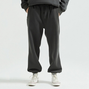 Pantalon de survêtement bon marché pour hommes, Streetwear personnalisé, pantalon de survêtement unisexe en molleton de coton épais d'hiver, vente en gros - Product Image 3