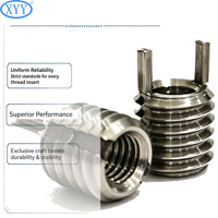 Keensert Inconelx-750 Thread Insert for Precision Instrument Assembly Connection Machined Key Locking Thread Insert