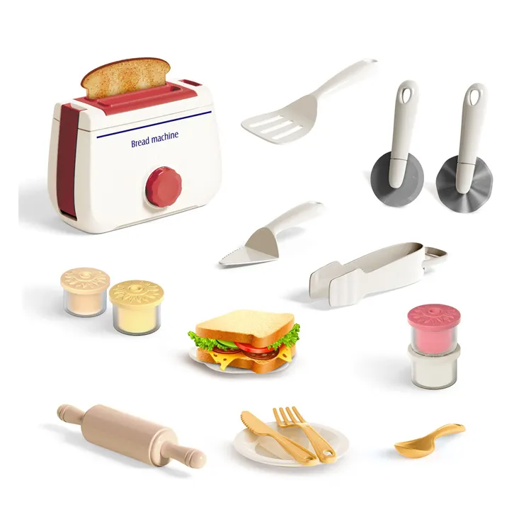 Kit de pâte à modeler pour cuisine, Machine à pain, Plasticine, jouets en argile