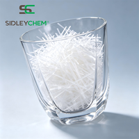 Fibres de polypropylène haute résistance PPCF pour mortier de construction anti-fissuration, longueur disponible de 3 à 12 mm