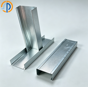 Poste Metálico Ligero de Acero Galvanizado <span class=keywords><strong>Anticorrosivo</strong></span>, Perfil Laminado en Frío para Drywall, Divisores y Construcción en Seco - Product Image 5