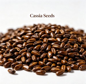 Semilla de <span class=keywords><strong>Cassia</strong></span> Seca, Aroma Herbal Amaderado y Cacahueteado Suave, Materia Prima para Mezclas de Bebidas, Postres y Cuidado Diario, Aditivo Vegetal Espesante - Product Image 5
