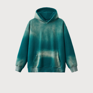 Sudadera con Capucha HG Dy031, Tejido Polar Grueso de 380G, Unisex, Corte Holgado, Ecológica, 36.8% Algodón, 57.4% Poliéster, Diseño Liso, Invierno - Product Image 2