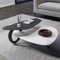 Table basse de style italien de luxe, mobilier de salon, design moderne, tables basses en marbre