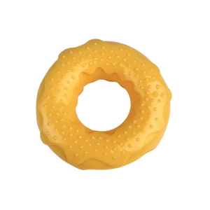 Giocattolo per Cani a Forma di Ciambella Ecologico Vendita Calda Palla da Masticare in Silicone Resistente con Dispenser di Cibo per Alleviare la Noia - Product Image 1