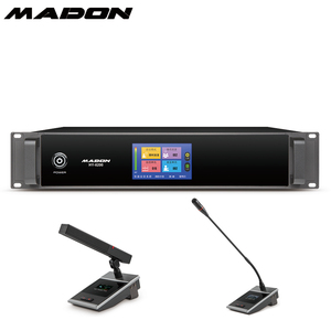 Madon professionale microfoni filo sistema di conferenza con Video Tracking serie HY-8200 con H2 microfono conferenza - Product Image 1
