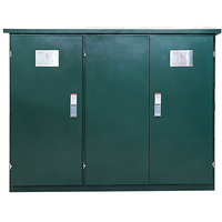 Transformador Montado en Plataforma YB27-12 12kV/400V 630A 50/60Hz Tipo Americano, Subestación Prefabricada/Subestación Compacta