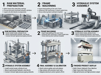 Presse hydraulique à étirement pour boîtiers de pièces automobiles 630T, fabricant d'équipements de formage à froid anti-décalage à grande table de travail