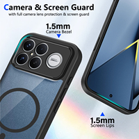 Funda magnética a prueba de golpes para Xiaomi Poco F8 Ultra/F7 Ultra/F7 Pro/x7 Pro/M8 Pro, cubierta trasera mate translúcida